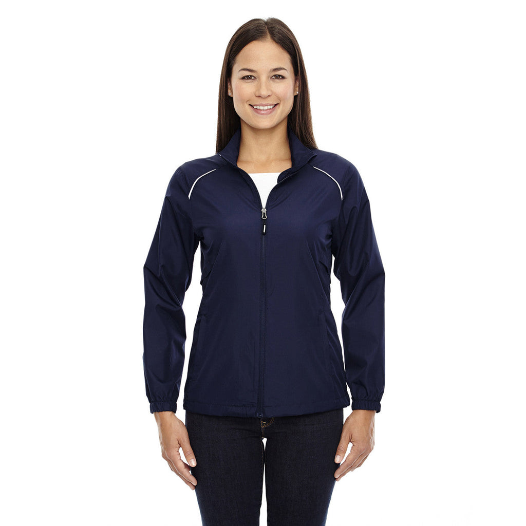 Core 365 Core 365 Women's Classic Navy Motivate Unlined Lightweight Jacket