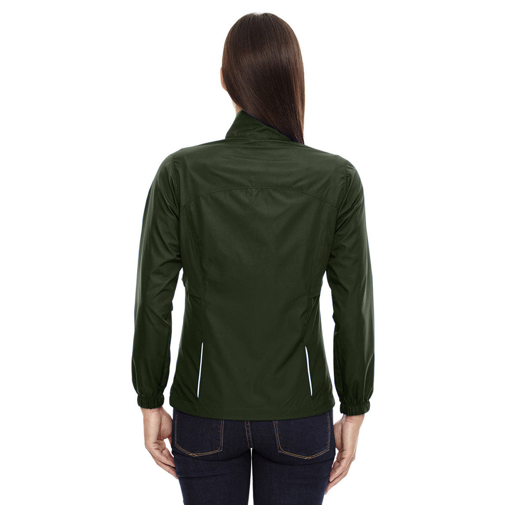 Core 365 Core 365 Women's Forest Green Motivate Unlined Lightweight Jacket