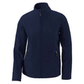 Core 365 Core 365 Women's Classic Navy Cruise Two-Layer Fleece Bonded Soft Shell Jacket