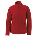Core 365 Core 365 Women's Classic Red Cruise Two-Layer Fleece Bonded Soft Shell Jacket