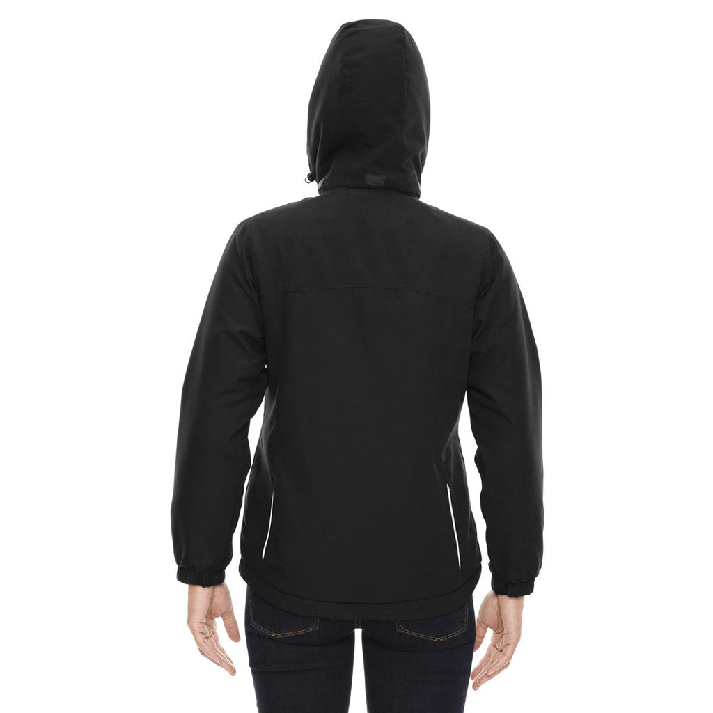 Core 365 Core 365 Women's Black Brisk Insulated Jacket