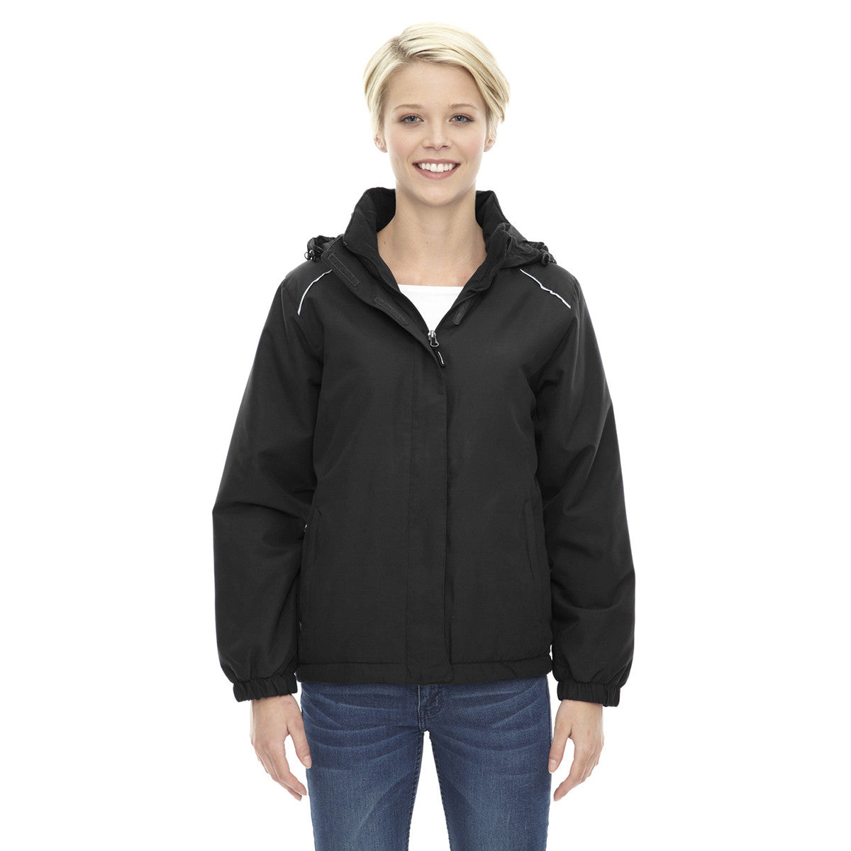 Core 365 Core 365 Women's Black Brisk Insulated Jacket