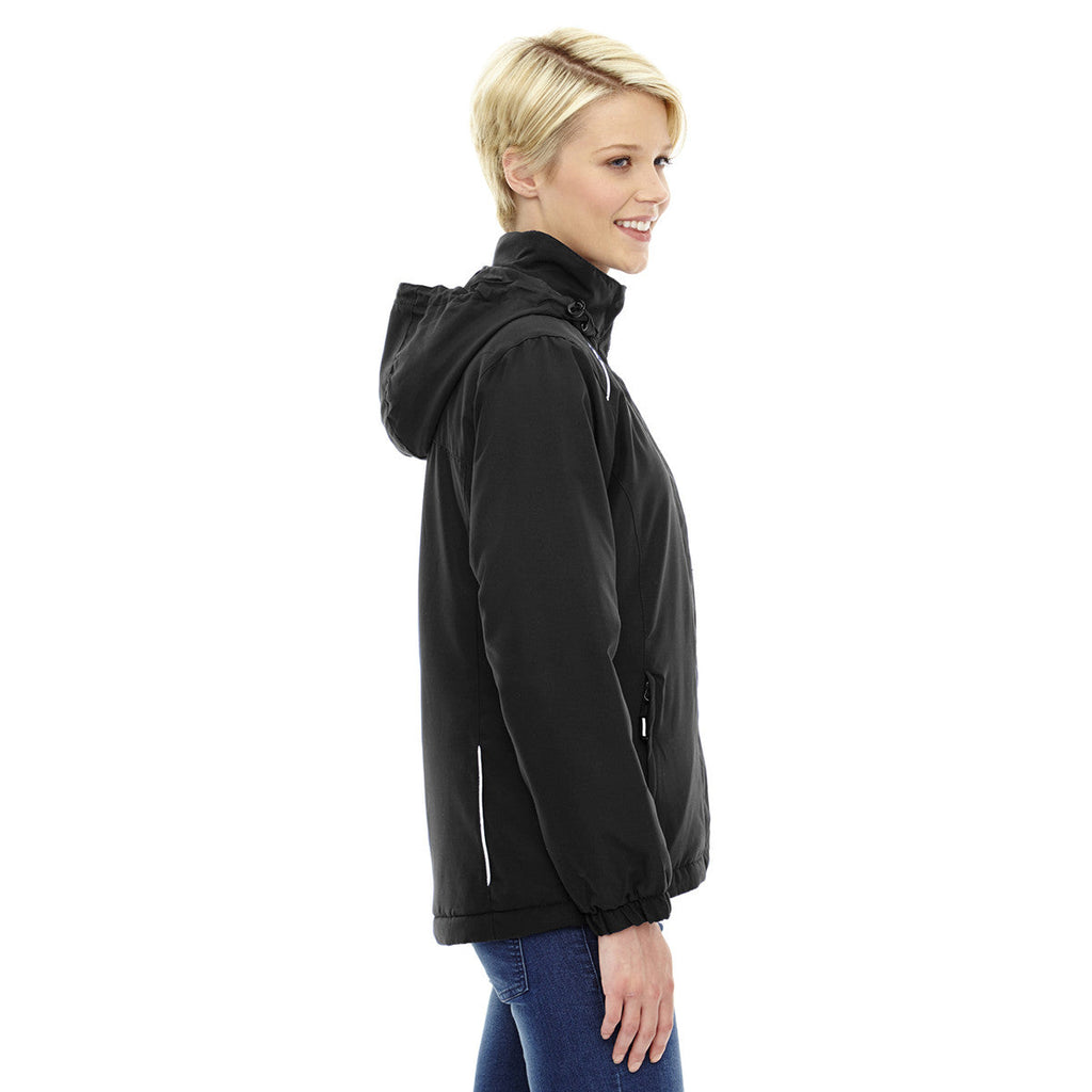 Core 365 Core 365 Women's Black Brisk Insulated Jacket