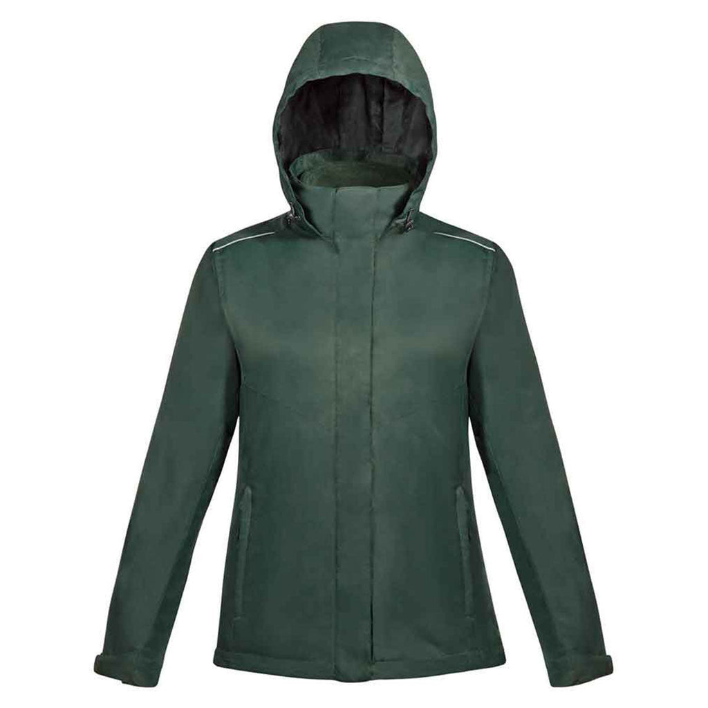 Core 365 Core 365 Women's Forest Green Region 3-in-1 Jacket with Fleece Liner