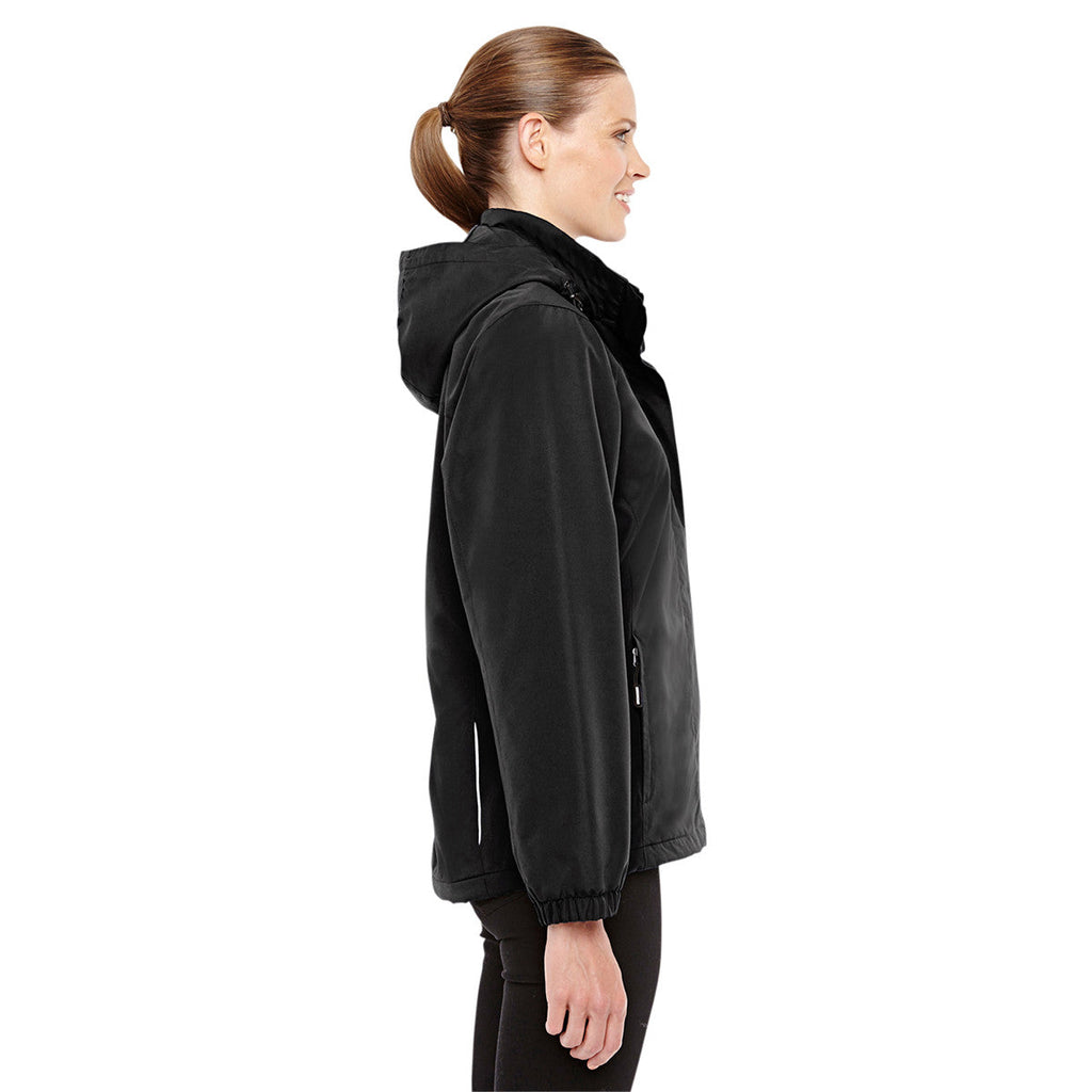 Core 365 Classic Core 365 Women's Black Profile Fleece-Lined All-Season Jacket