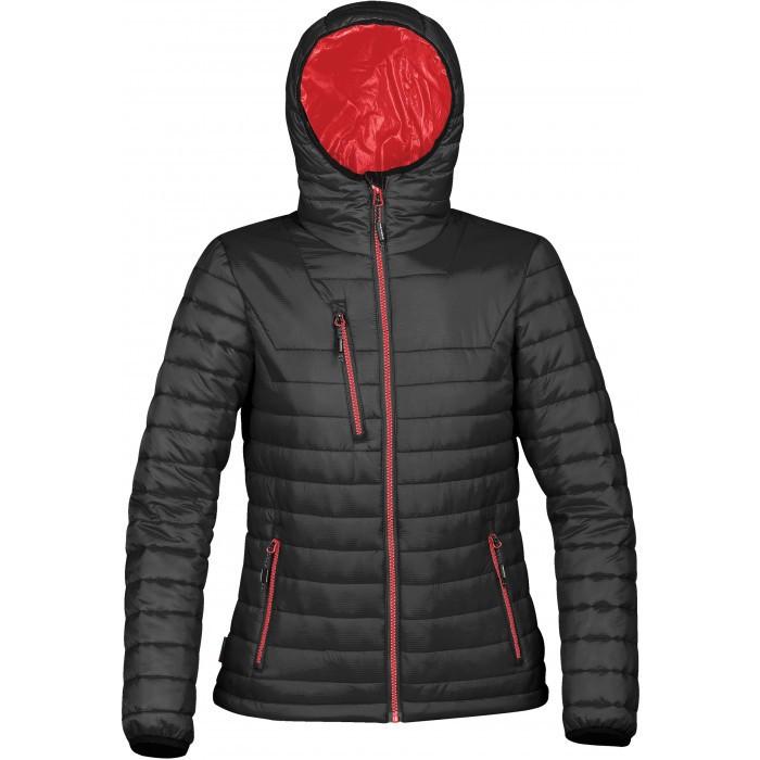 Stormtech Classic Stormtech Women's Black/True Red Gravity Thermal Jacket