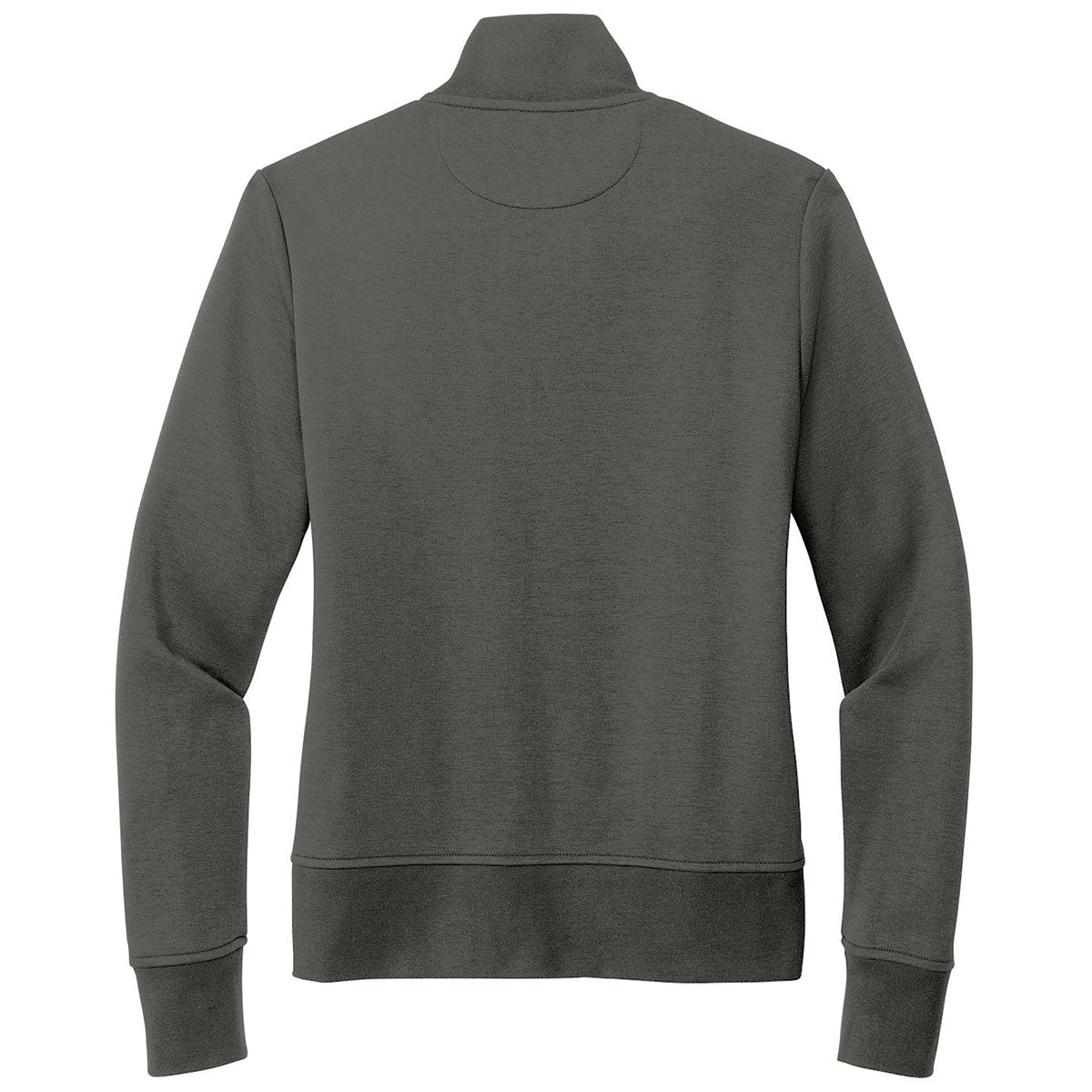 Brooks Brothers Brooks Brothers Women's Windsor Grey Double-Knit Full Zip