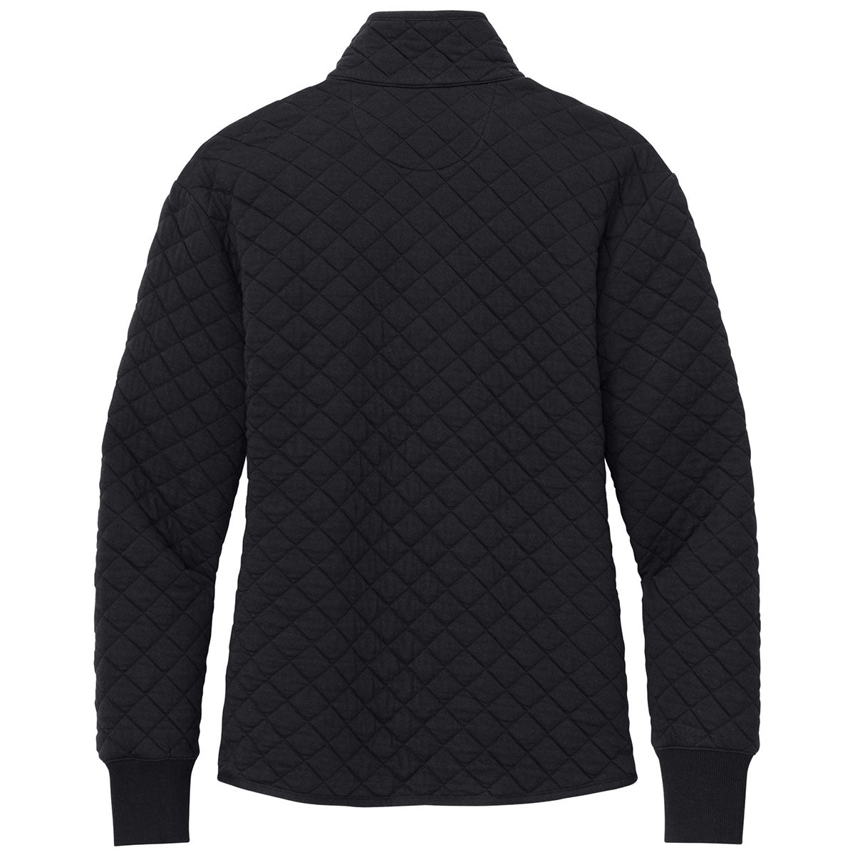 Brooks Brothers Brooks Brothers Women's Deep Black Diamond Quilt Full-Zip