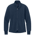 Brooks Brothers Brooks Brothers Women's Navy Blazer Diamond Quilt Full-Zip