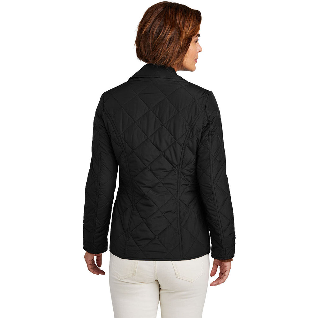 Brooks Brothers Brooks Brothers Women's Deep Black Quilted Jacket