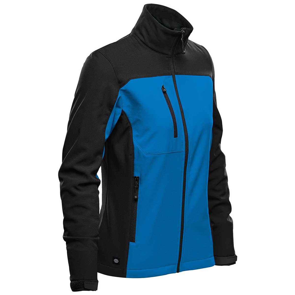 Stormtech Classic Stormtech Women's Azure Blue/Black Cascades Softshell