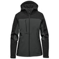 Stormtech Stormtech Women's Dolphin/Black Cascades Softshell Hoody