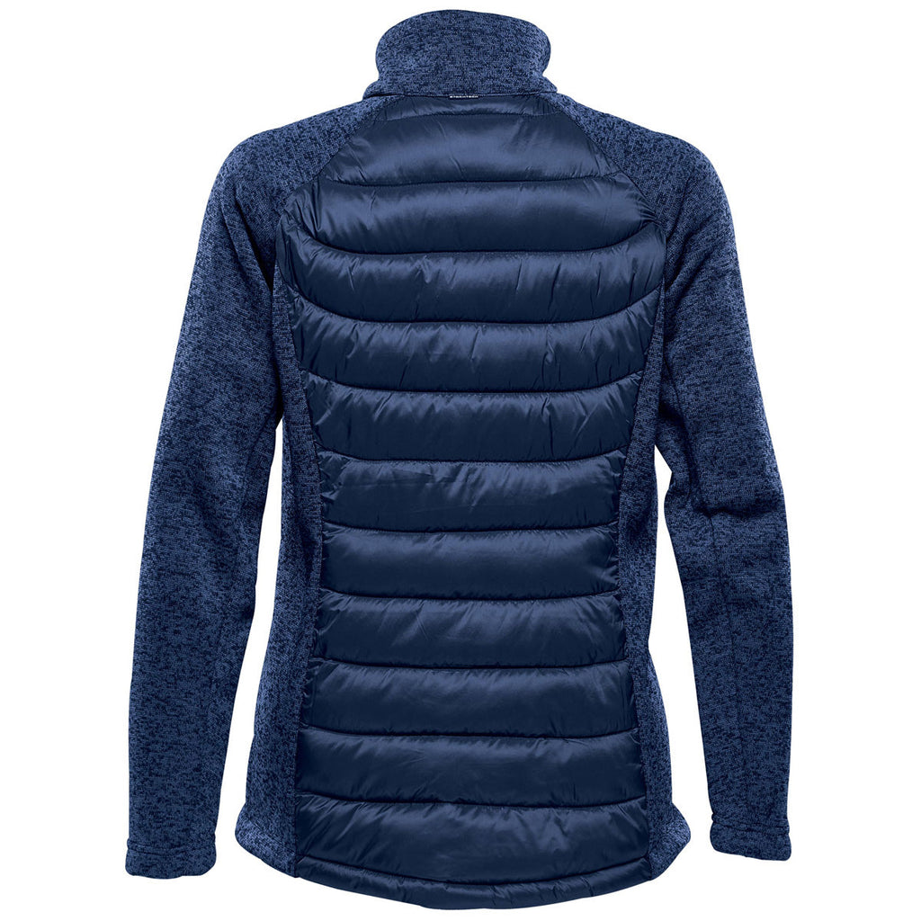 Stormtech Classic Stormtech Women's Indigo/Indigo Heather Narvik Hybrid Jacket
