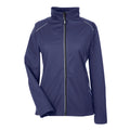 Core 365 Core 365 Women's Classic Navy Techno Lite Three-Layer Knit Tech Shell