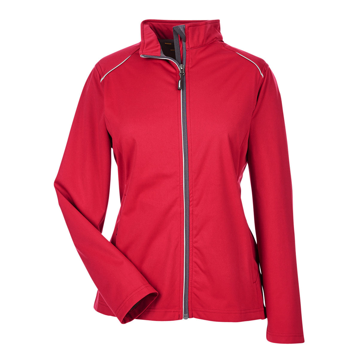 Core 365 Core 365 Women's Classic Red Techno Lite Three-Layer Knit Tech Shell