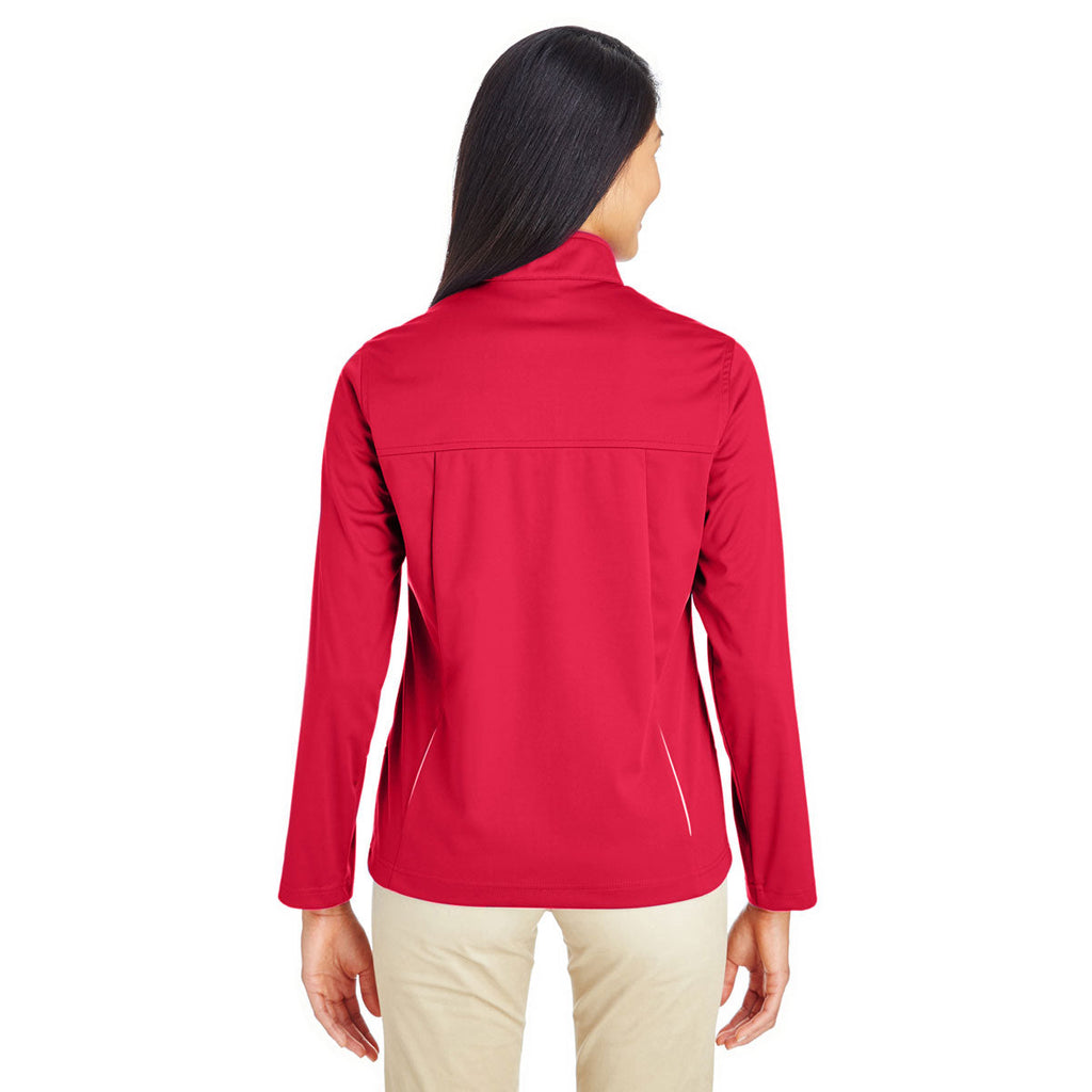 Core 365 Core 365 Women's Classic Red Techno Lite Three-Layer Knit Tech Shell