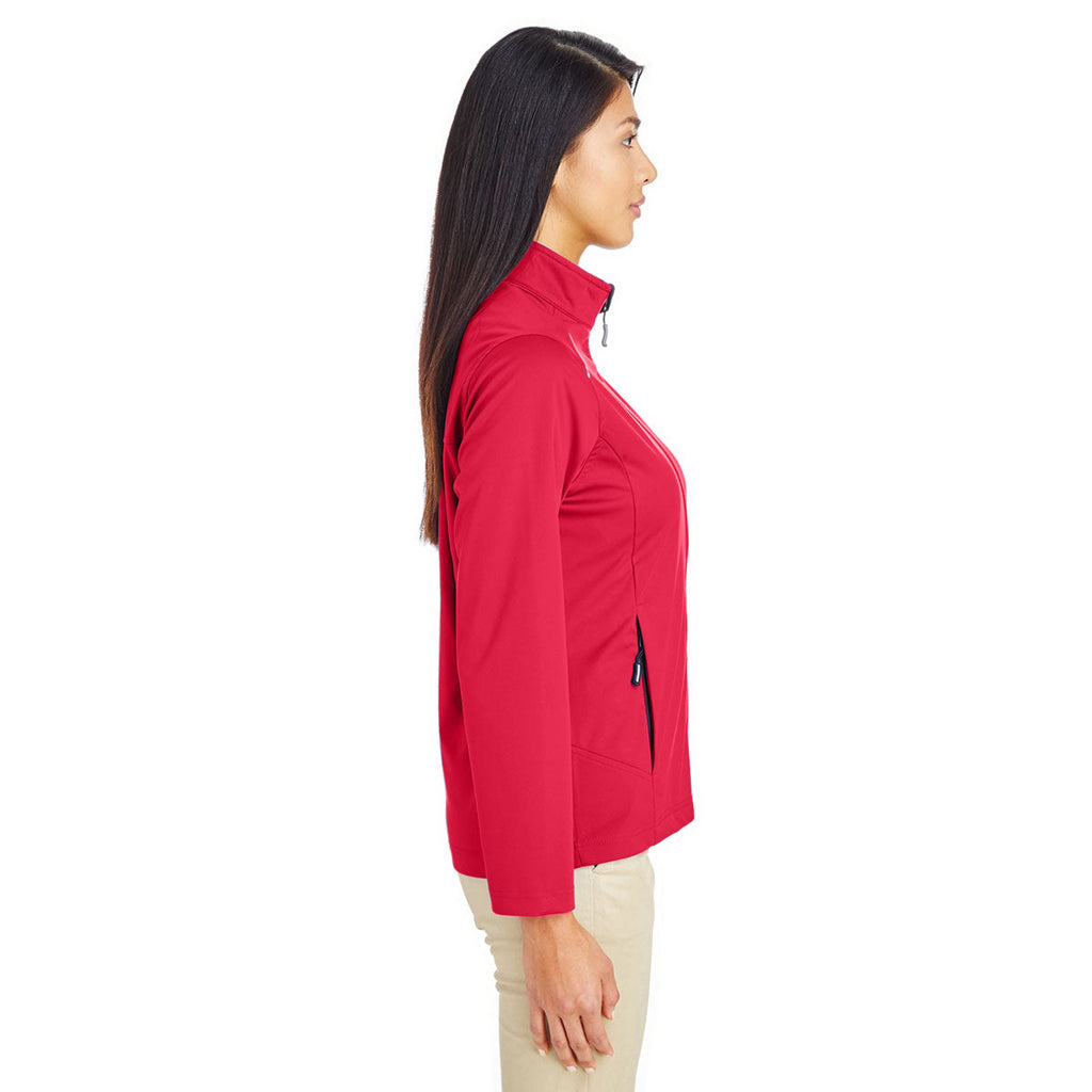 Core 365 Core 365 Women's Classic Red Techno Lite Three-Layer Knit Tech Shell