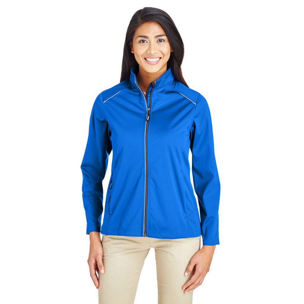 Core 365 Core 365 Women's True Royal Techno Lite Three-Layer Knit Tech Shell