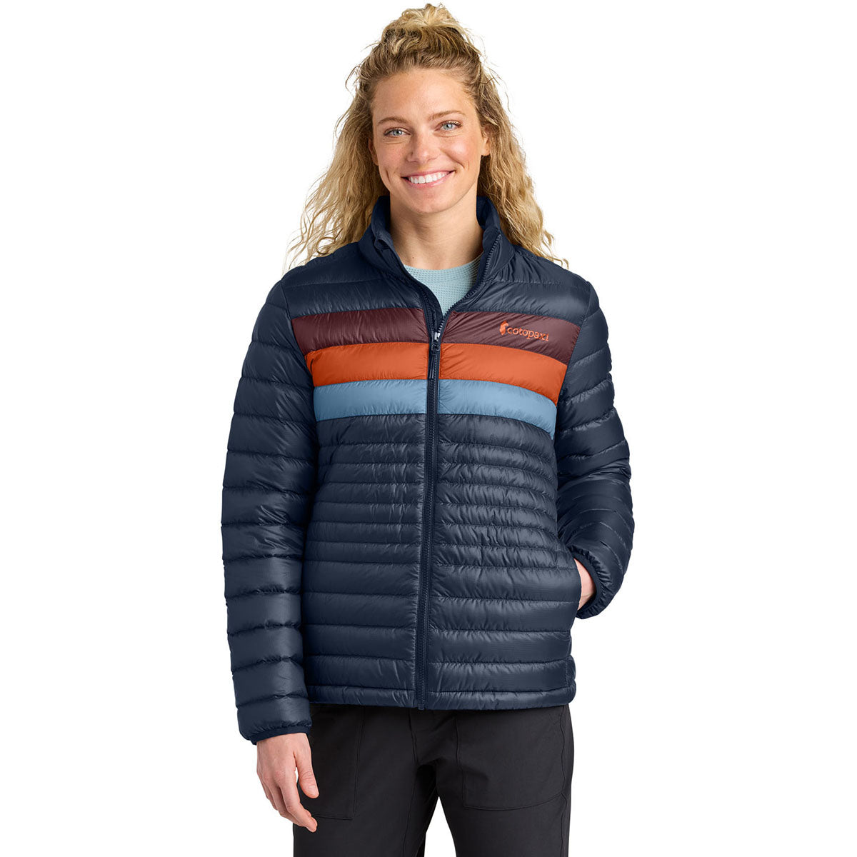 Cotopaxi Cotopaxi Women's Maritime/Mulberry Fuego Down Jacket