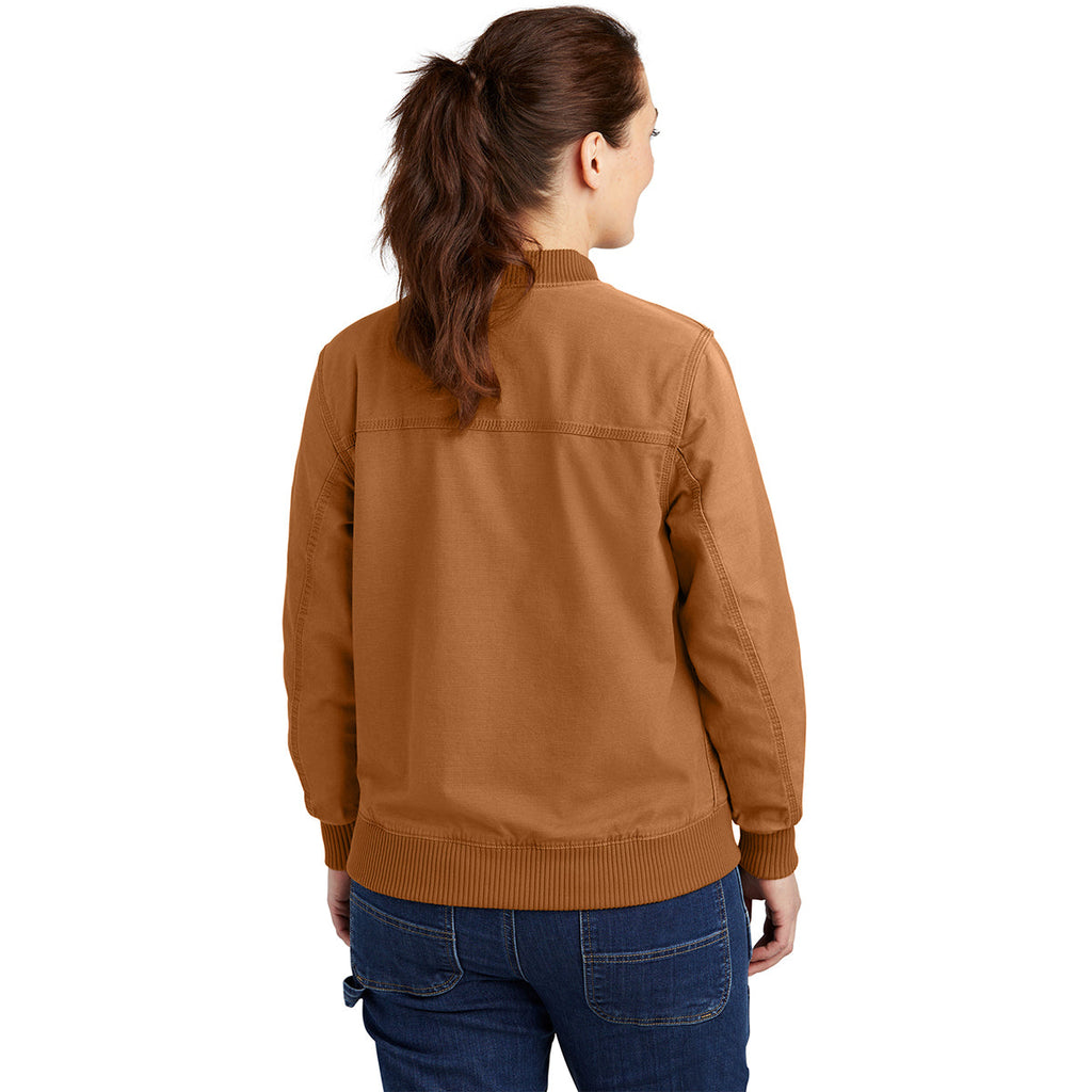 Carhartt Carhartt Women's Carhartt Brown Rugged Flex Crawford Jacket