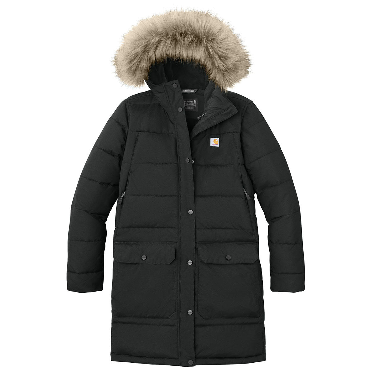 Carhartt Carhartt Women's Black Montana Insulated Hooded Coat