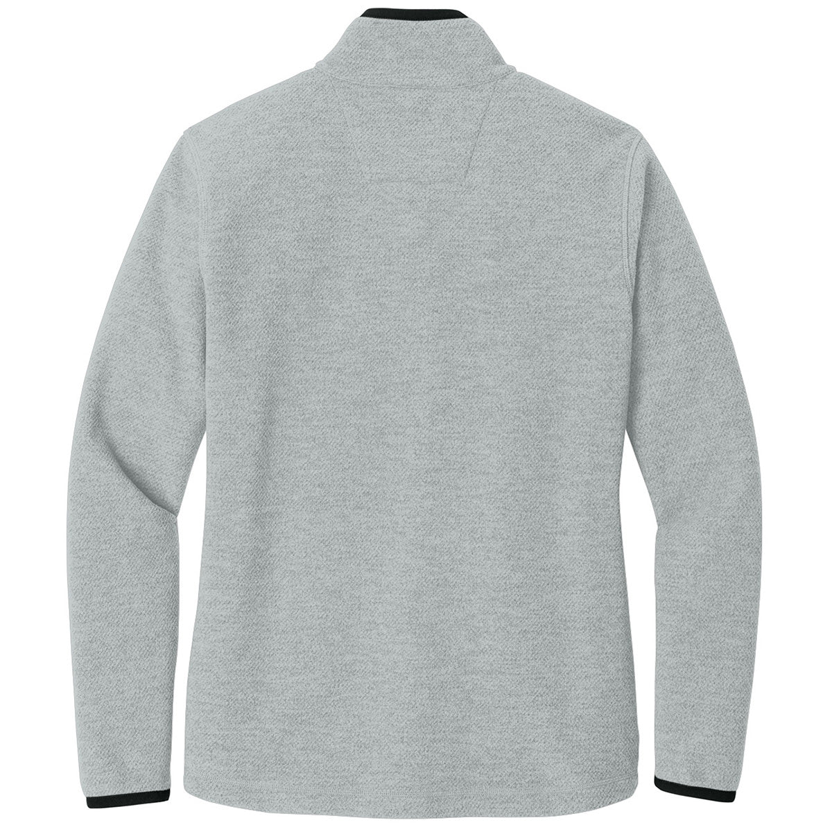 Carhartt Carhartt Women's Heather Grey Textured Full-Zip Fleece Jacket