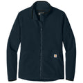 Carhartt Carhartt Women's Navy Textured Full-Zip Fleece Jacket