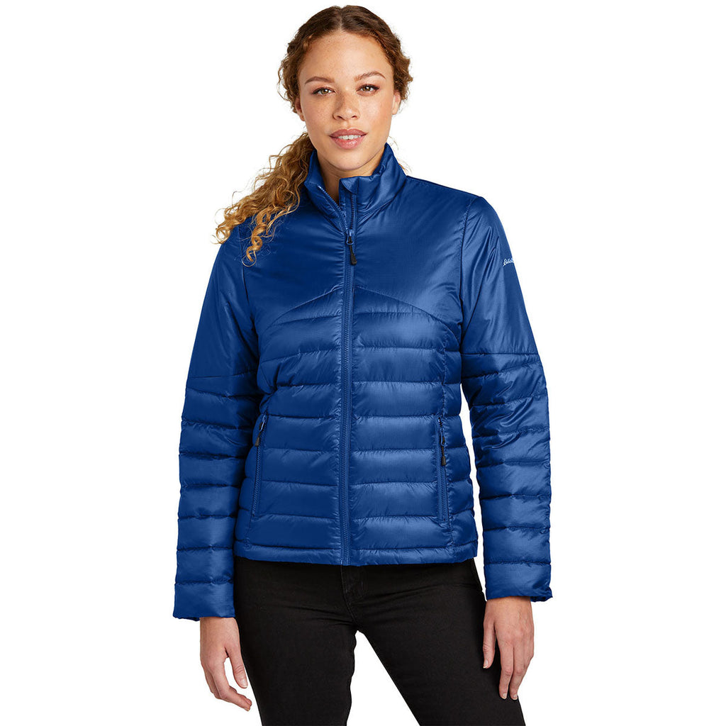 Eddie Bauer Eddie Bauer Women's Cobalt Blue Quilted Jacket