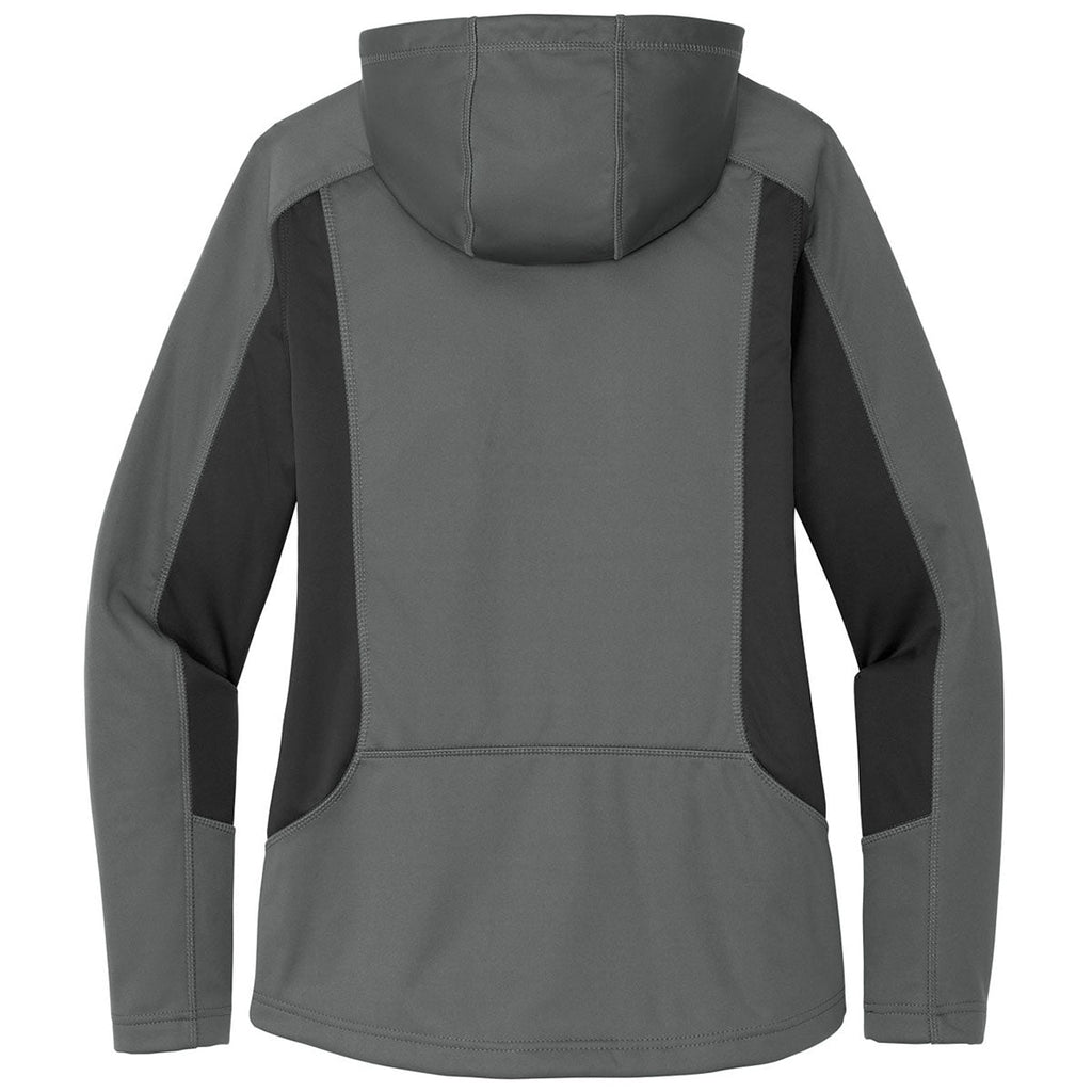 Eddie Bauer Classic Eddie Bauer Women's Metal Grey/Grey Steel Trail Soft Shell Jacket