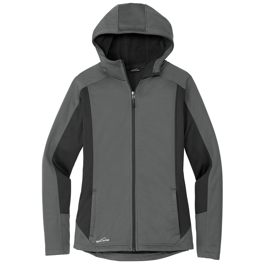 Eddie Bauer Classic Eddie Bauer Women's Metal Grey/Grey Steel Trail Soft Shell Jacket