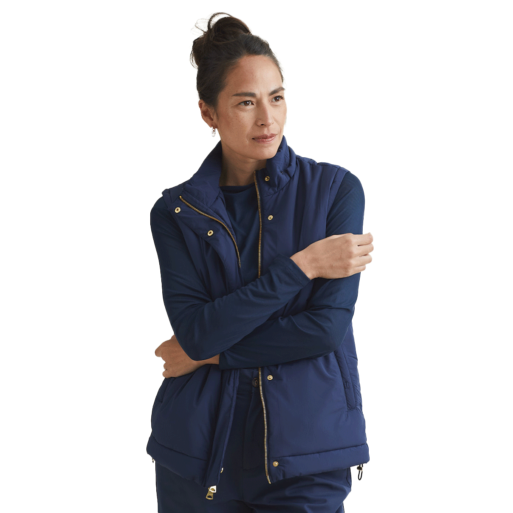 A. PUTNAM Classic A. PUTNAM Women's Dress Blues Fait Tout Jacket Vest