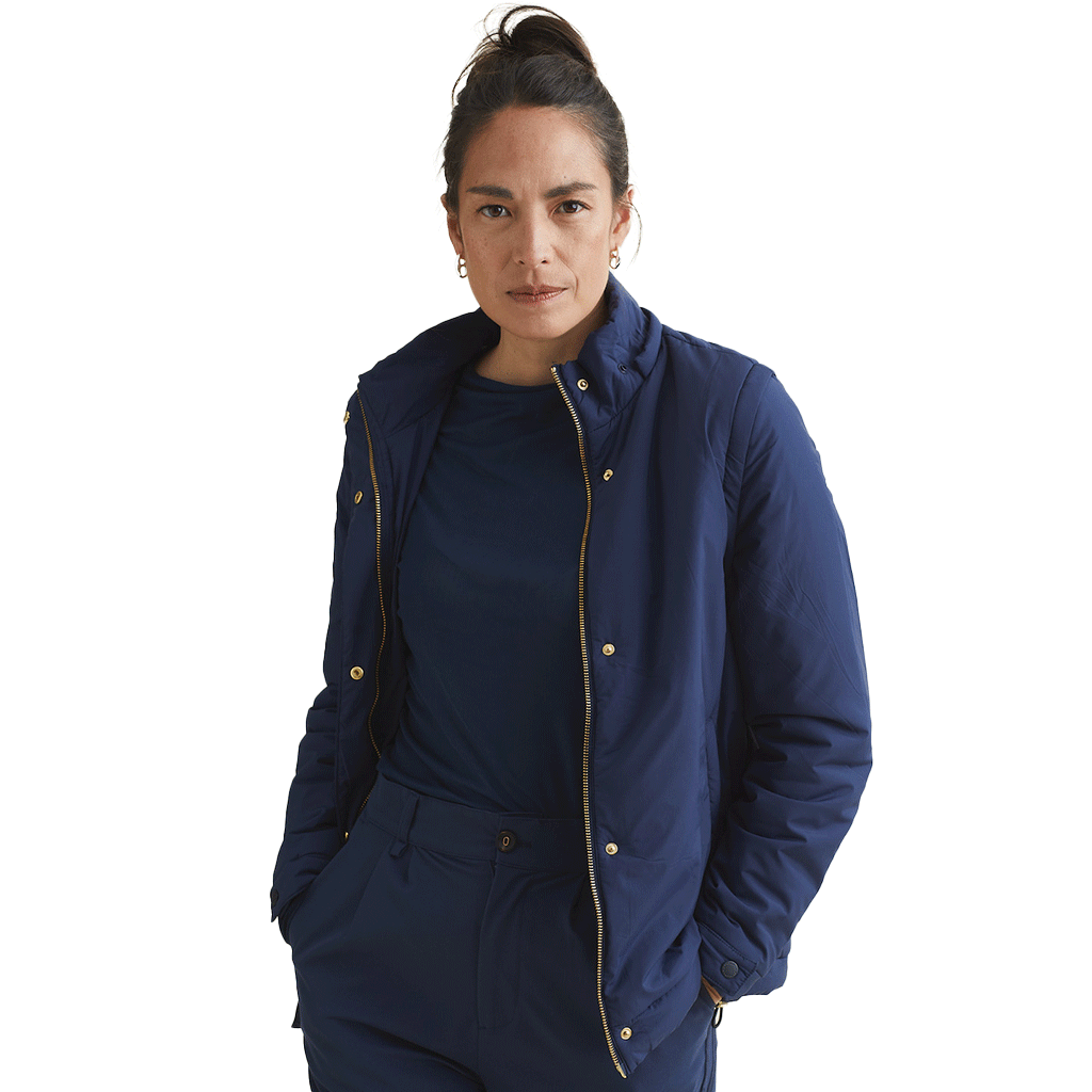 A. PUTNAM Classic A. PUTNAM Women's Dress Blues Fait Tout Jacket Vest