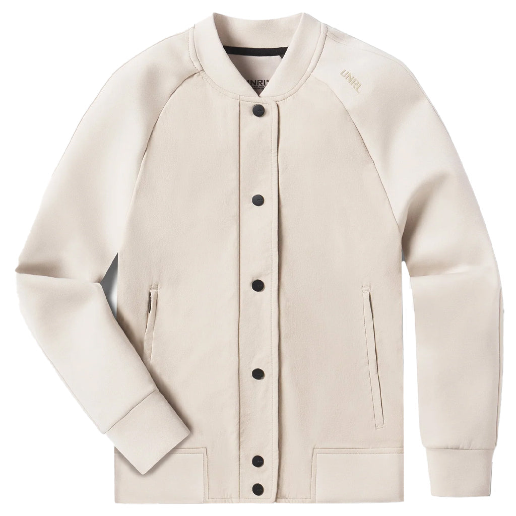 UNRL Classic UNRL Women's Sand Jetset Bomber Jacket