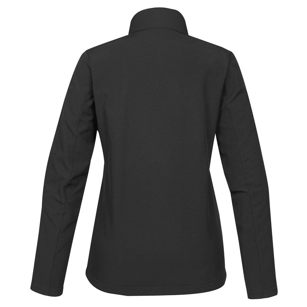 Stormtech Stormtech Women's Black/Azure Blue Orbiter Softshell