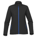 Stormtech Stormtech Women's Black/Azure Blue Orbiter Softshell