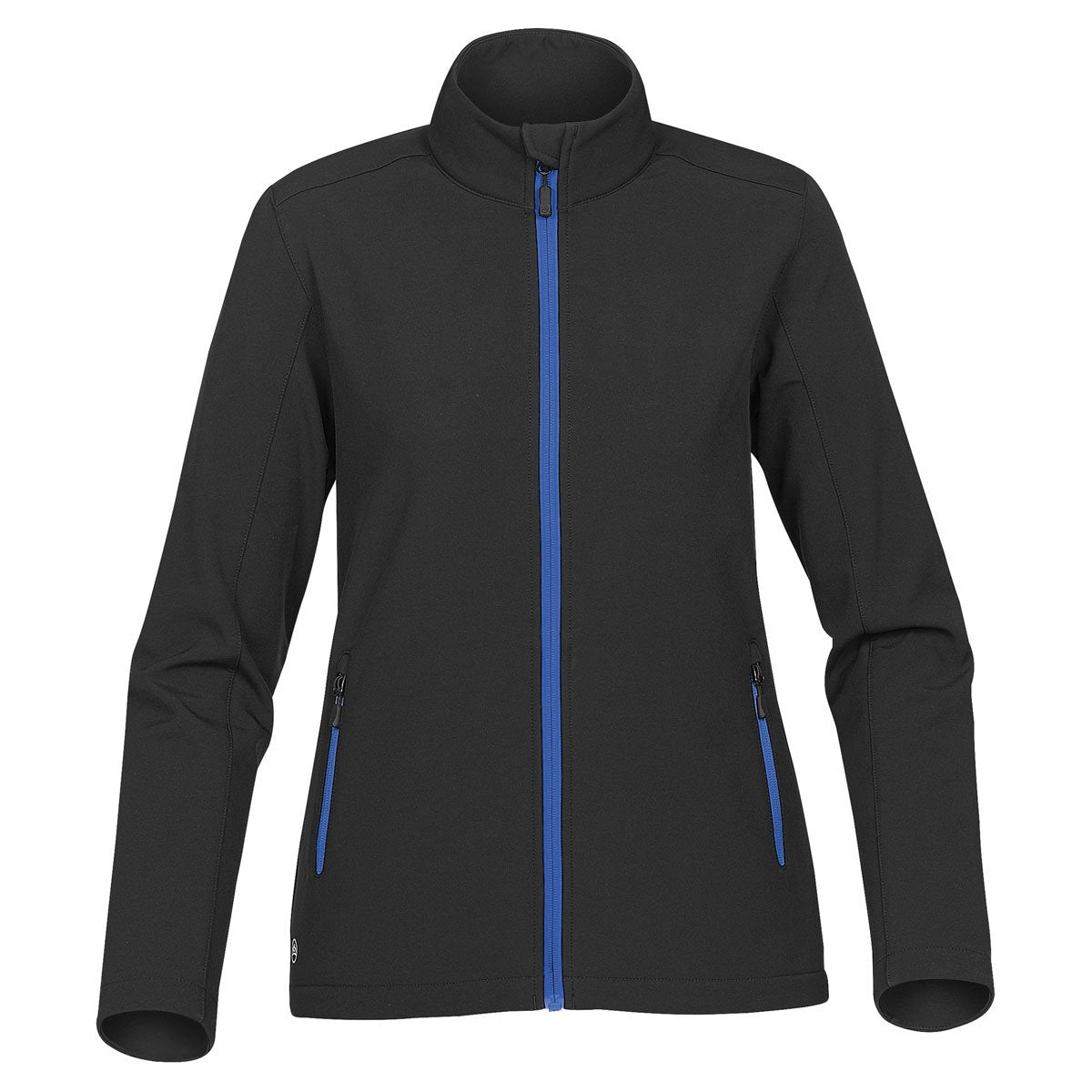 Stormtech Stormtech Women's Black/Azure Blue Orbiter Softshell