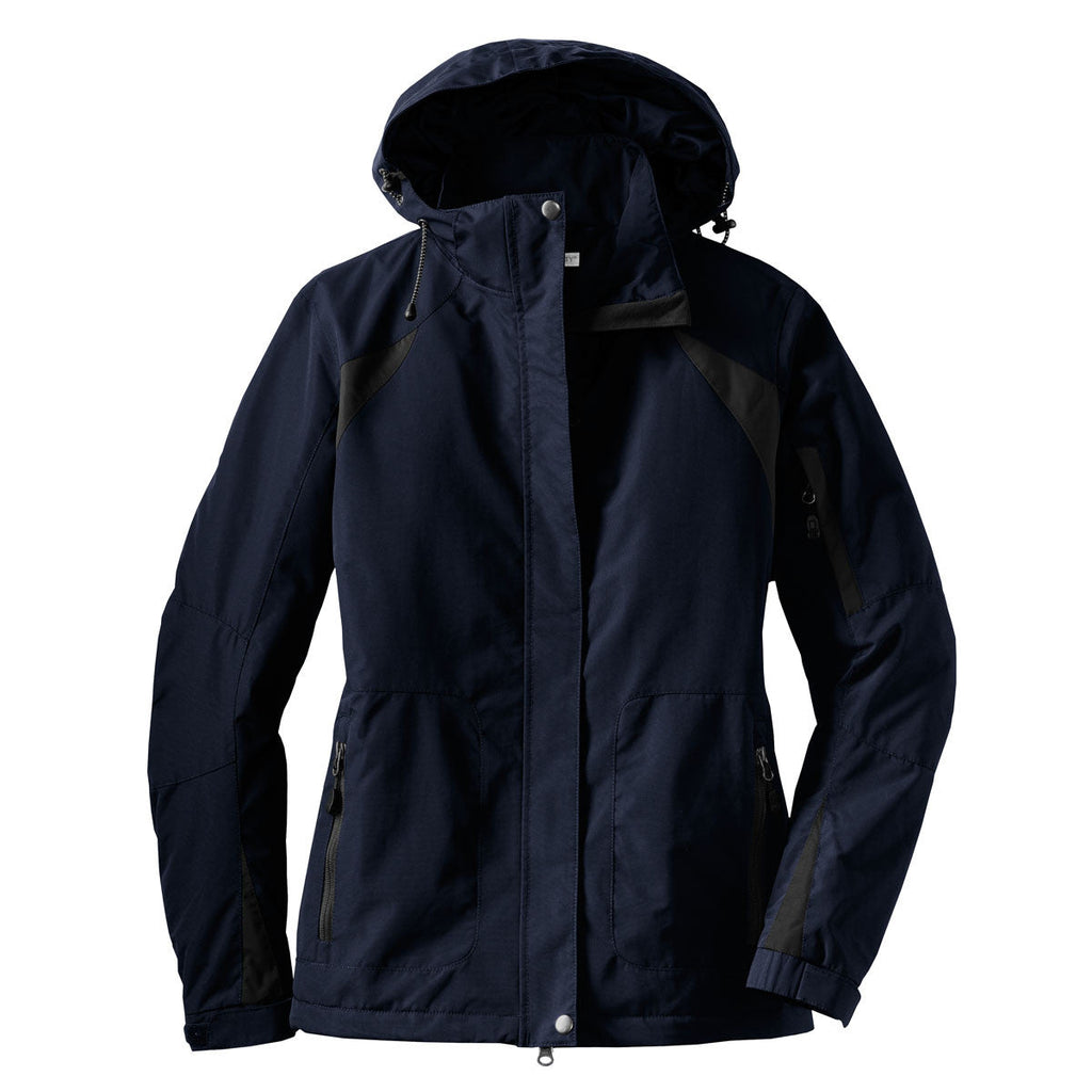Port Authority Authentic Port Authority Women's True Navy/Iron Grey All Season II Jacket