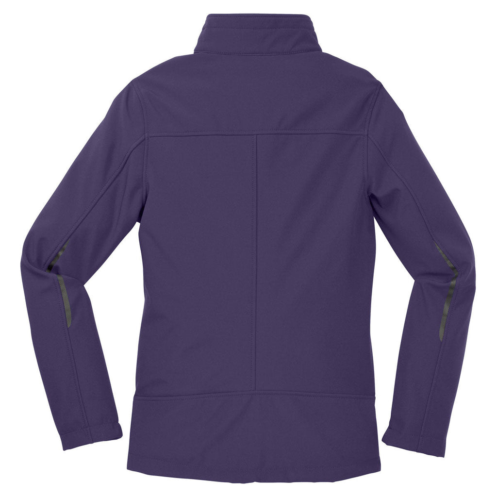 Port Authority Classic Port Authority Women's Posh Purple Welded Soft Shell Jacket