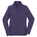 Port Authority Classic Port Authority Women's Posh Purple Welded Soft Shell Jacket
