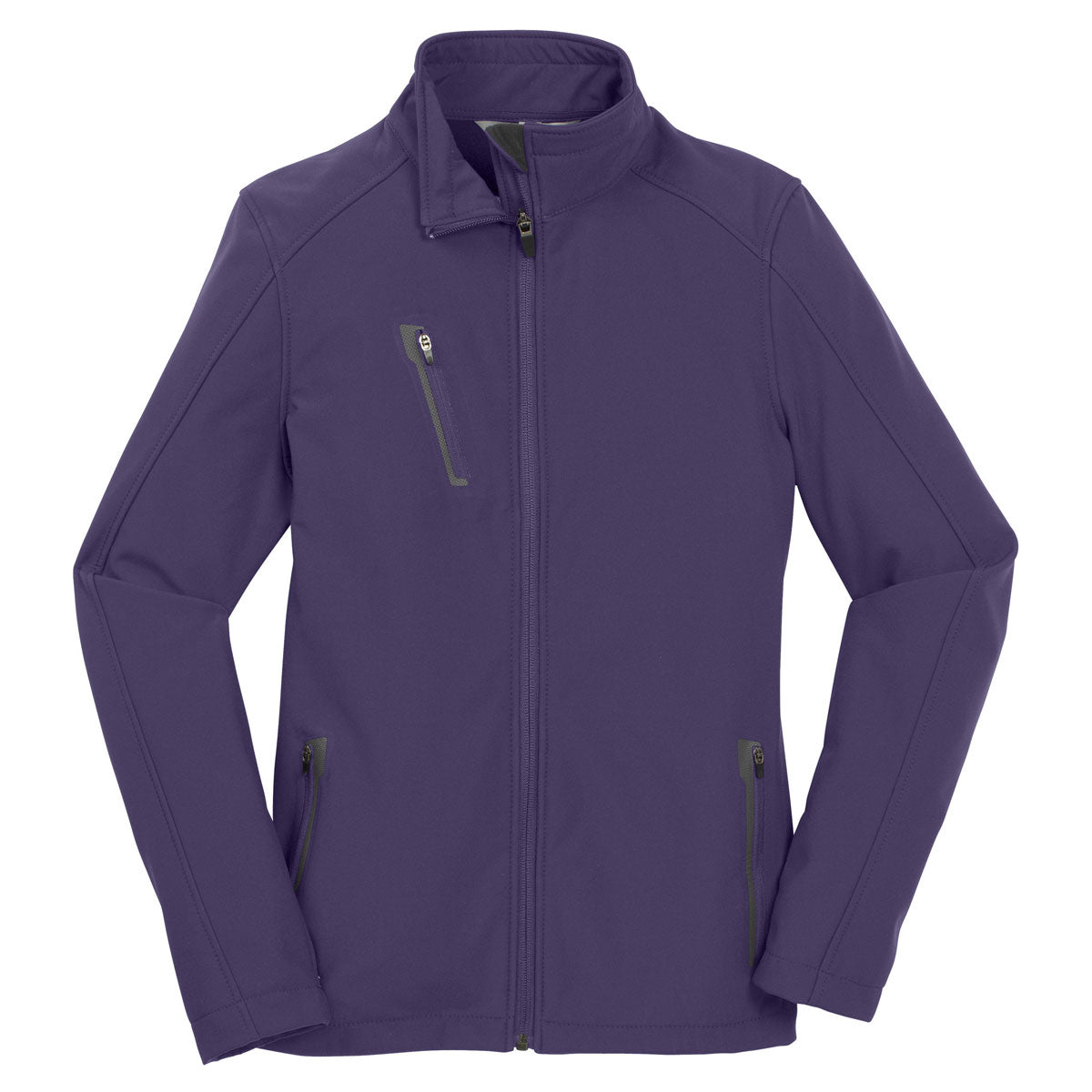 Port Authority Classic Port Authority Women's Posh Purple Welded Soft Shell Jacket