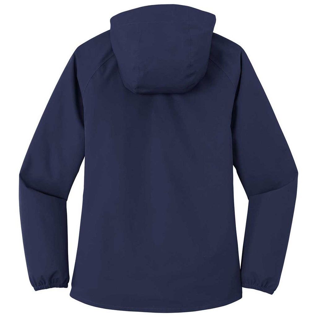 Port Authority Classic Port Authority Women's True Navy Essential Rain Jacket