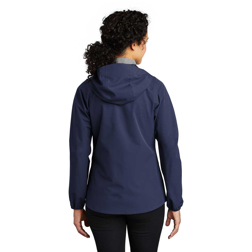 Port Authority Classic Port Authority Women's True Navy Essential Rain Jacket