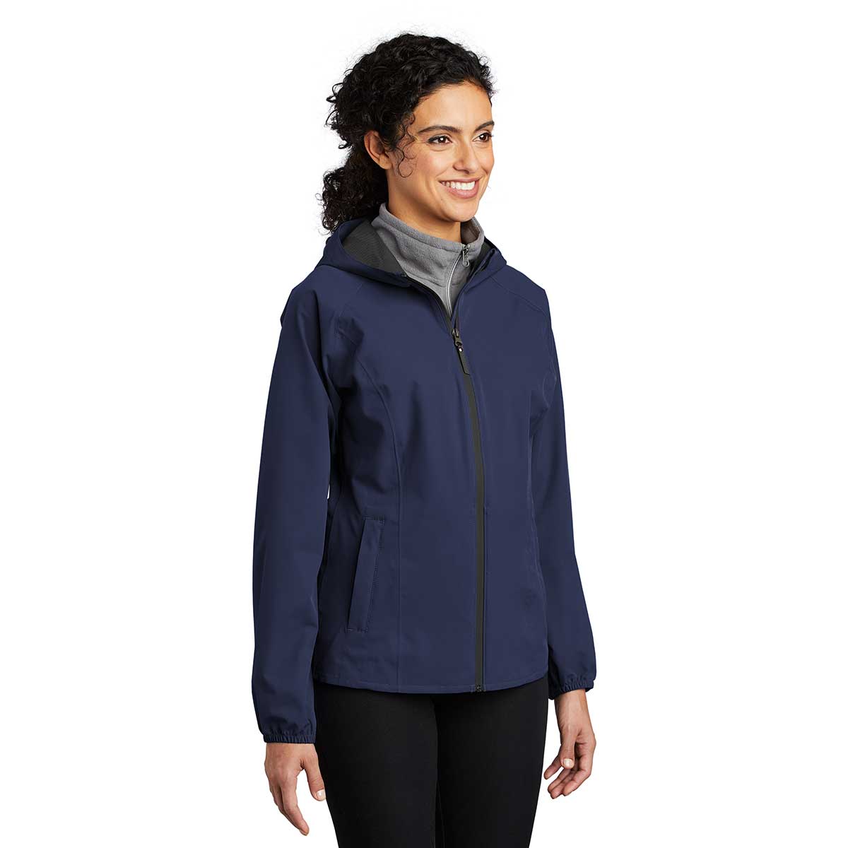 Port Authority Classic Port Authority Women's True Navy Essential Rain Jacket