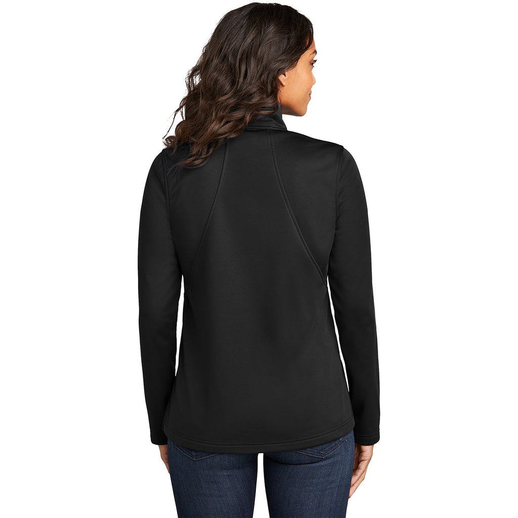 Port Authority Authentic Port Authority Women's Deep Black Flexshell Jacket
