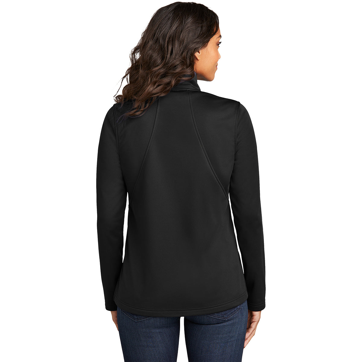 Port Authority Authentic Port Authority Women's Deep Black Flexshell Jacket