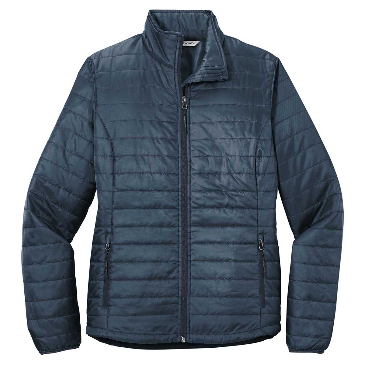 Port Authority Classic Port Authority Women's Regatta Blue/ River Blue Packable Puffy Jacket