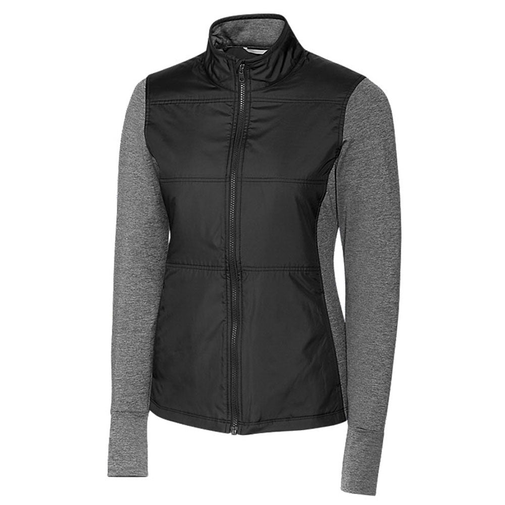 Cutter & Buck Cutter & Buck Women's Black DryTec Stealth Full-Zip