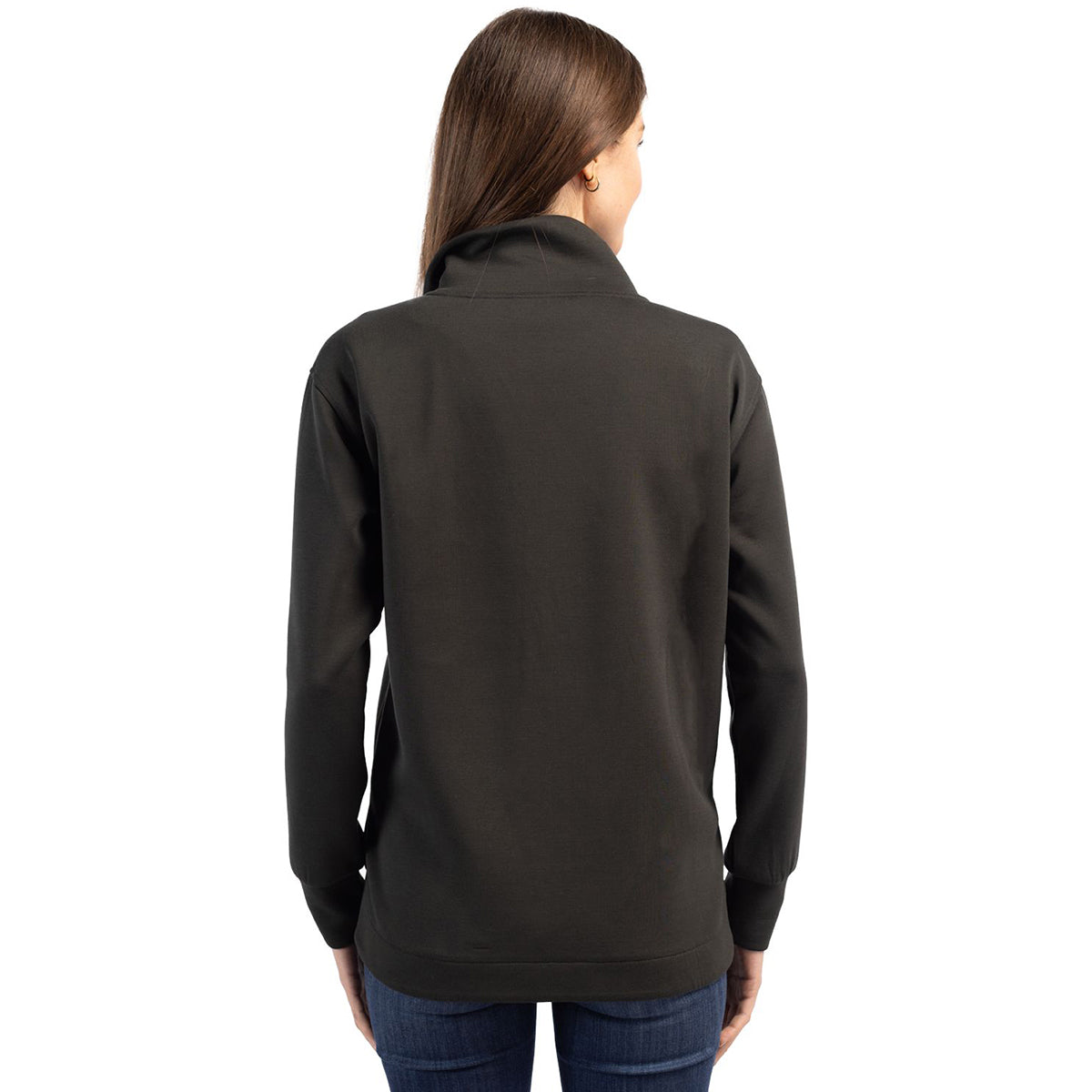 Cutter & Buck Cutter & Buck Women's Black Roam Eco Full Zip Recycled Jacket