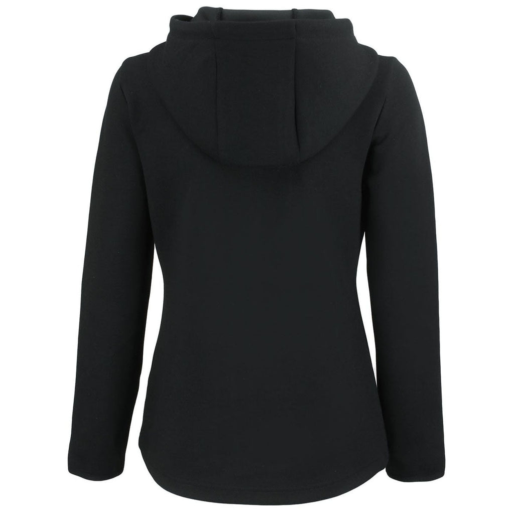 Cutter & Buck Cutter & Buck Women's Black Roam Epic Comfort Recycled Full Zip Hooded Jacket