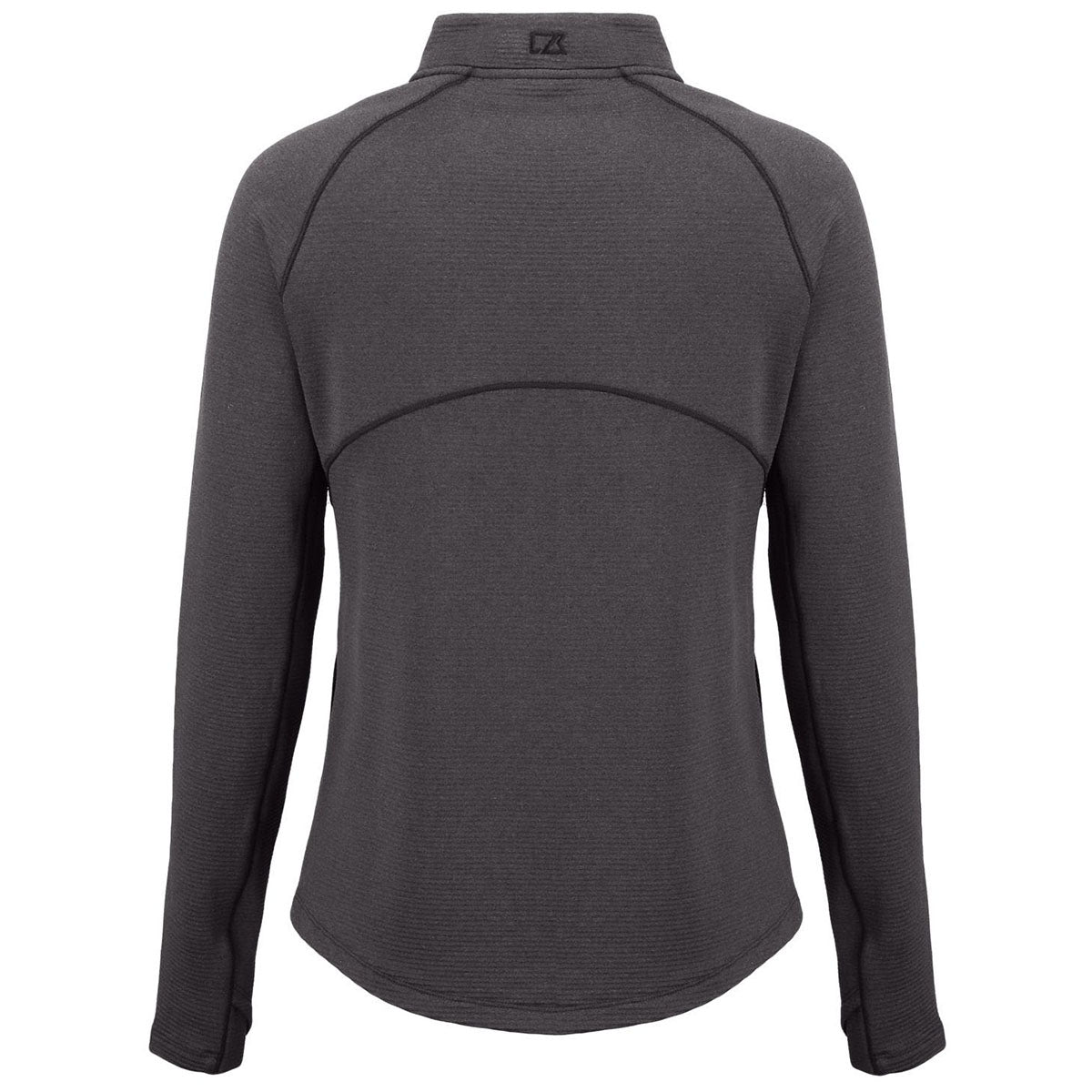 Cutter & Buck Cutter & Buck Women's Black Heather Peshastin Fleece Recycled Full Zip Jacket
